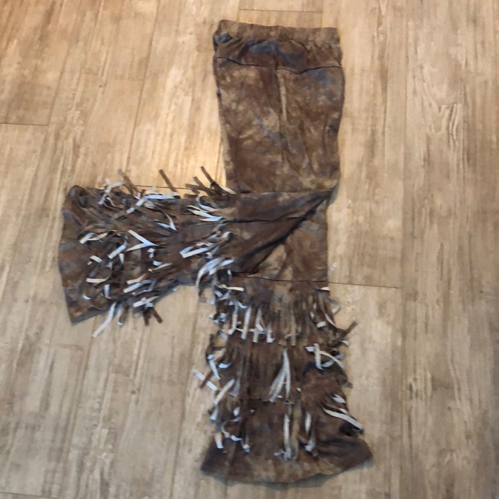 Custom Fringe Flare Lounger (M) Brown